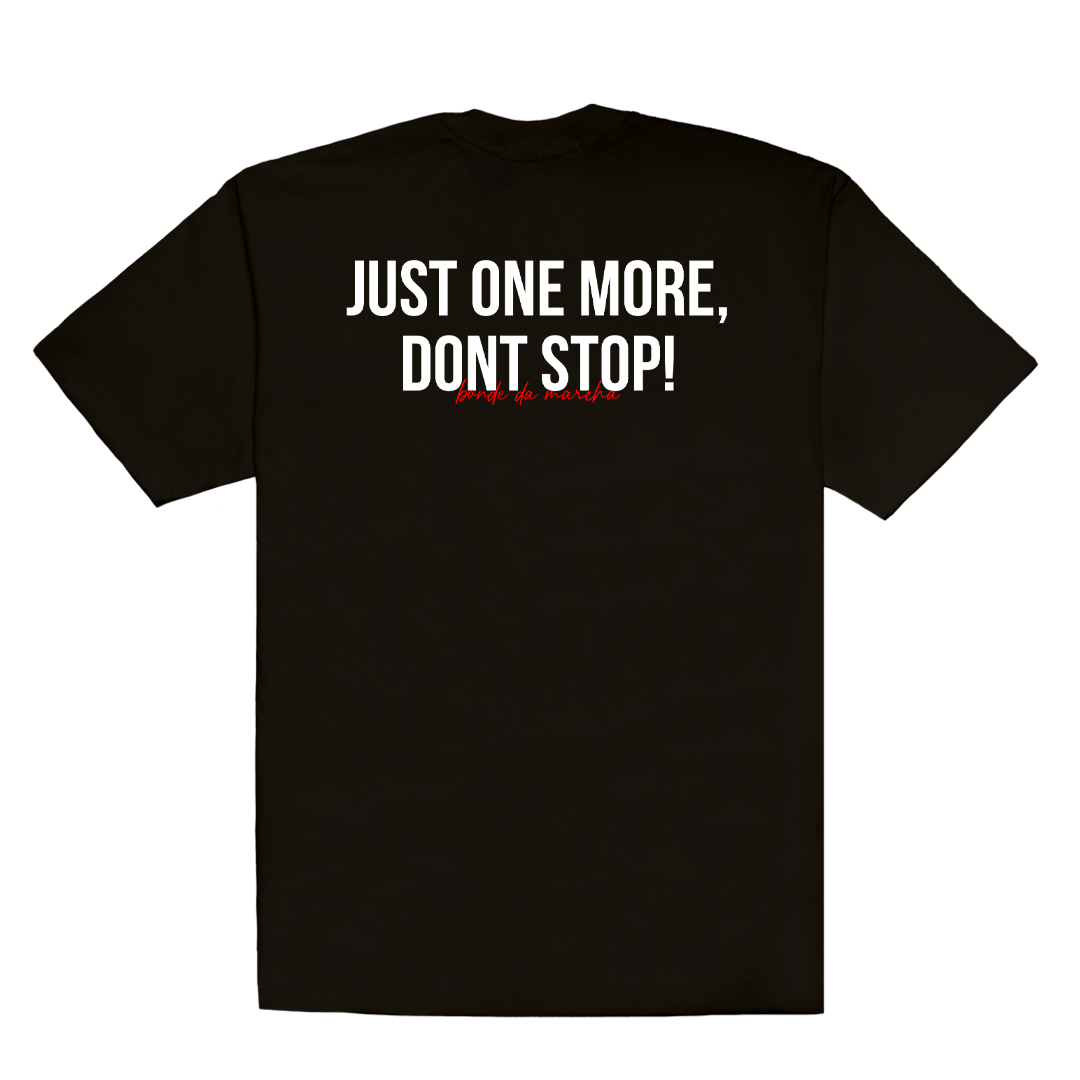 CAMISETA "DON'T STOP" PT