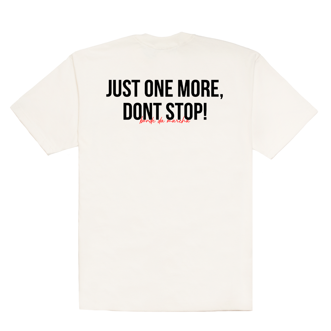 CAMISETA "DON'T STOP" OW